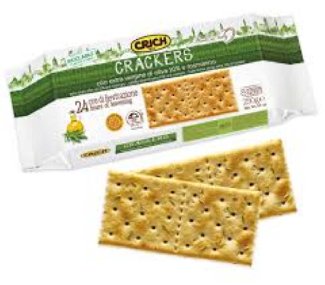 CRICH CRACKERS OLIVE OIL N ROSEMARY 250G 